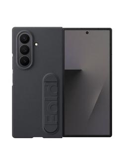 Samsung Silicone Grip Case with Stand for Galaxy Z Fold7 - view 2, Black