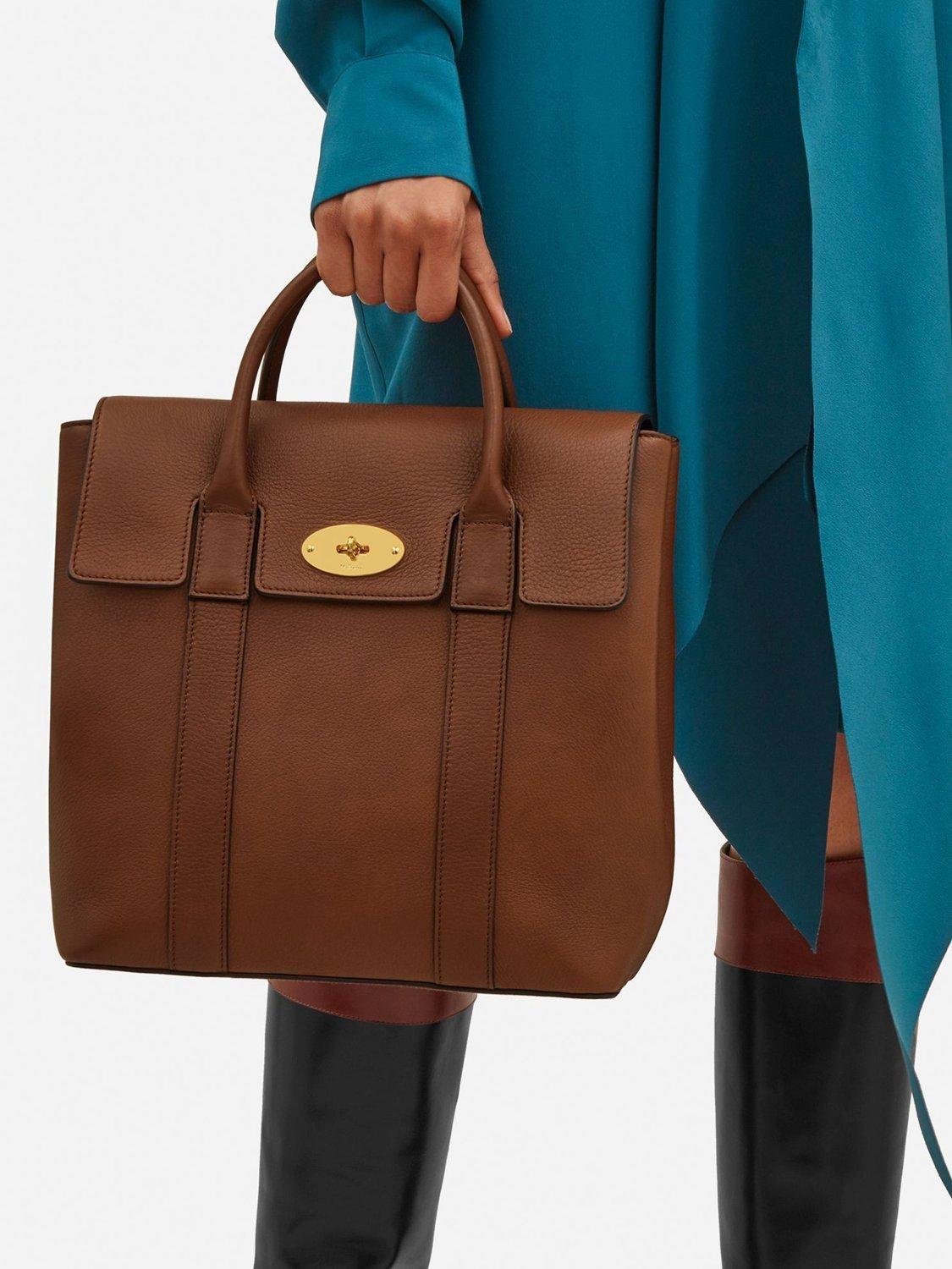 Product image 7 of 7, which shows Mulberry Bayswater Leather Backpack, Oak