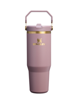 Stanley IceFlow Flip Straw Stainless Steel Leak-Proof Tumbler, 890ml, Cashmere