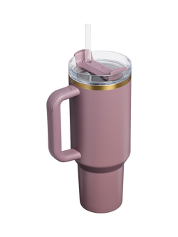 Stanley Quencher Stainless Steel FlowState Tumbler, 1.18L, Cashmere - view 2, Cashmere