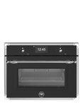 Bertazzoni Heritage Series FHER4077MTNX3 Built-in Combination Microwave, Black and Chrome