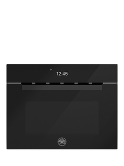 Bertazzoni Modern Series FMOD4077MTB3 Built-in Combination Microwave, Black Glass, Black Glass