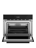 Bertazzoni Modern Series FMOD4077MTB3 Built-in Combination Microwave, Black Glass