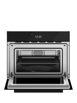 Bertazzoni Modern Series FMOD4077MTB3 Built-in Combination Microwave, Black Glass - view 2, Black Glass