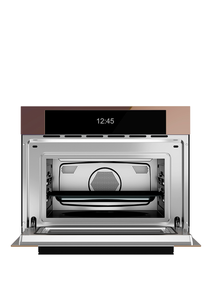 Bertazzoni Modern Series FMOD4077MTM3 Built-in Combination Microwave, Bronze - view 2, Bronze