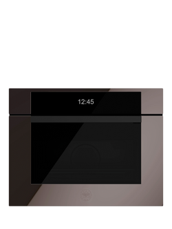 Bertazzoni Modern Series FMOD4077MTS3 Built-in Combination Microwave, Obsidian, Obsidian