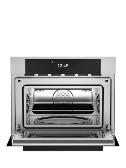 Bertazzoni Modern Series FMOD4077MTX3 Built-in Combination Microwave, Stainless Steel - view 2, Stainless Steel