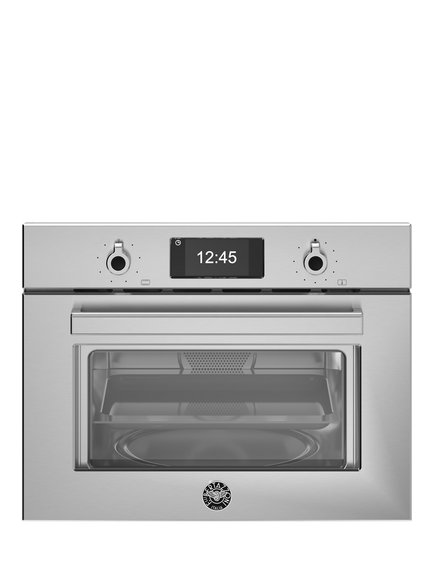 Bertazzoni Professional Series FPRO4077MTX3 Built-in Combination Microwave, Stainless Steel, Stainless Steel