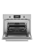 Bertazzoni Professional Series FPRO4077MTX3 Built-in Combination Microwave, Stainless Steel