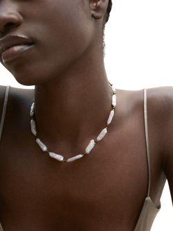 Shyla Bondi Pearl Lolite Necklace, Gold Plated - view 2, Gold