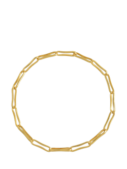 Shyla Chunky Link Necklace, Gold, Gold