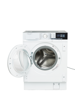 John Lewis JLBIWM1417 Integrated Washing Machine, 7kg Load, 1400rpm Spin, White - view 2, White
