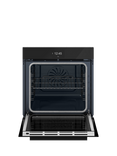 Bertazzoni Modern Series FMOD6117PTB3 60cm Built-in Self Cleaning Electric Single Oven, Black Glass