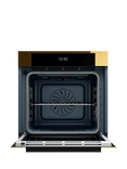 Bertazzoni Modern Series FMOD6117PTG3 60cm Built-in Self Cleaning Electric Single Oven, Gold