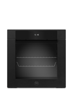 Bertazzoni Modern Series FMOD6117PTN3 60cm Built-in Self Cleaning Electric Single Oven, Carbonio, Carbonio