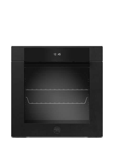 Bertazzoni Modern Series FMOD6117PTN3 60cm Built-in Self Cleaning Electric Single Oven, Carbonio, Carbonio
