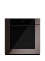 Bertazzoni Modern Series FMOD6117PTS3 60cm Built-in Self Cleaning Electric Single Oven, Obsidian