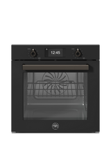 Bertazzoni Professional Series FPRO6117PTN3 60cm Built-in Self Cleaning Electric Single Oven, Carbonio