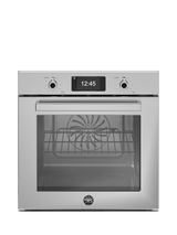 Bertazzoni Professional Series FPRO6117PTX3 60cm Built-in Self Cleaning Electric Single Oven, Stainless Steel