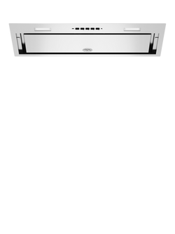 Bertazzoni KIN52MOD1XC/2 52cm Integrated Cooker Hood, Stainless Steel, Stainless Steel