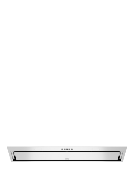 Bertazzoni KIN86MOD1XB/2 86cm Integrated Cooker Hood, Stainless Steel, Stainless Steel
