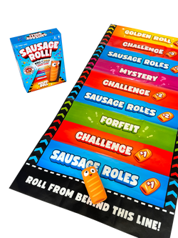 Format Games Sausage Roll Party Game - view 2, Blue