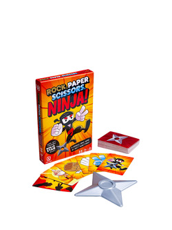 Format Games Rock Paper Scissors Ninja Party Game - view 2, Orange