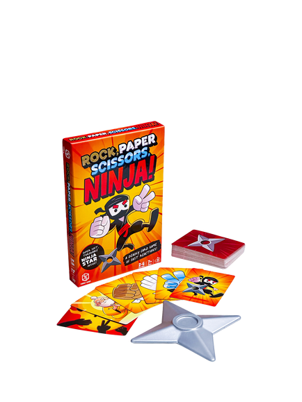 Format Games Rock Paper Scissors Ninja Party Game - view 2, Orange