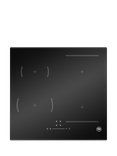 Bertazzoni P604I1B26NVS 60cm Induction Hob, Black Glass