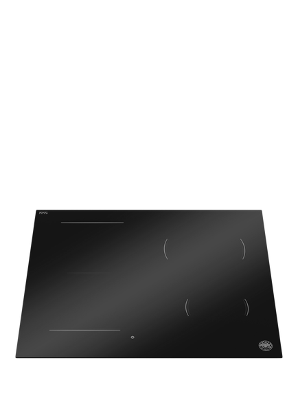 Bertazzoni P604I1M30NP 60cm Induction Hob, Black Glass - view 2, Black Glass