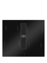 Bertazzoni P604ICH30NP 60cm Induction Hob with Integrated Extractor, Black Glass