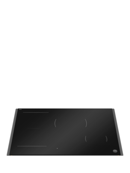 Bertazzoni P784I1M30CP 50cm Induction Hob, Black And Carbonio - view 2, Black And Carbonio