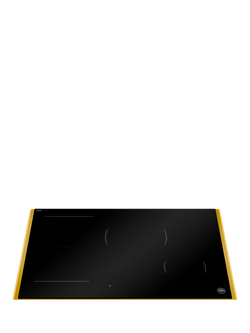 Bertazzoni P784I1M30GP 78cm Induction Hob, Black and Gold - view 2, Black And Gold