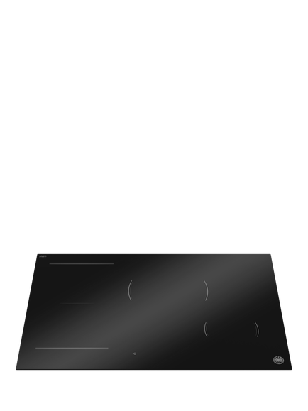 Bertazzoni P784I1M30NP 78cm Induction Hob, Black Glass - view 2, Black Glass