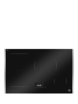 Bertazzoni P784I1M37XT 78cm Induction Hob, Black and Stainless
