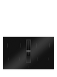 Bertazzoni P804ICH30NP 80cm Induction Hob with Integrated Extractor, Black Glass