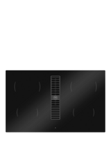 Bertazzoni P804ICH30NP 80cm Induction Hob with Integrated Extractor, Black Glass