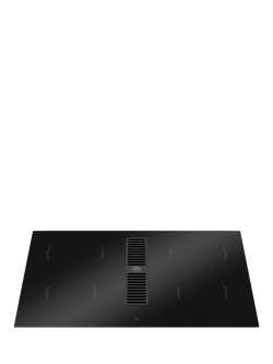 Bertazzoni P804ICH30NP 80cm Induction Hob with Integrated Extractor, Black Glass - view 2, Black Glass