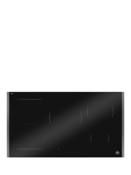 Bertazzoni P905I1M30CP 50cm Induction Hob,  Black And Carbonio, Black And Carbonio