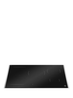 Bertazzoni P905I1M30XP 50cm Induction Hob, Black And Stainless - view 2, Black And Stainless