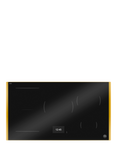 Bertazzoni P905I1M37GT 50cm Induction Hob, Black And Gold