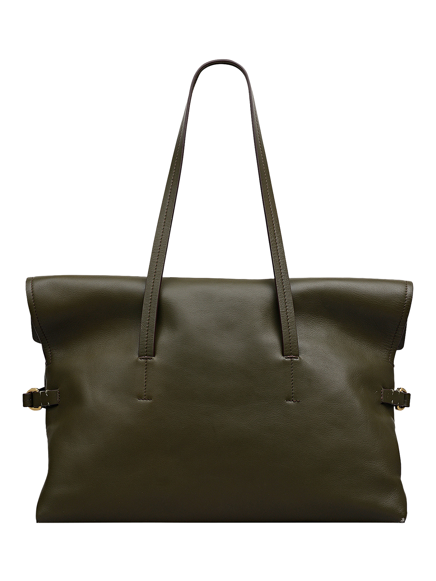 Product image 2 of 7, which shows Radley Fleet Street Leather Tote Bag, Pine Needle