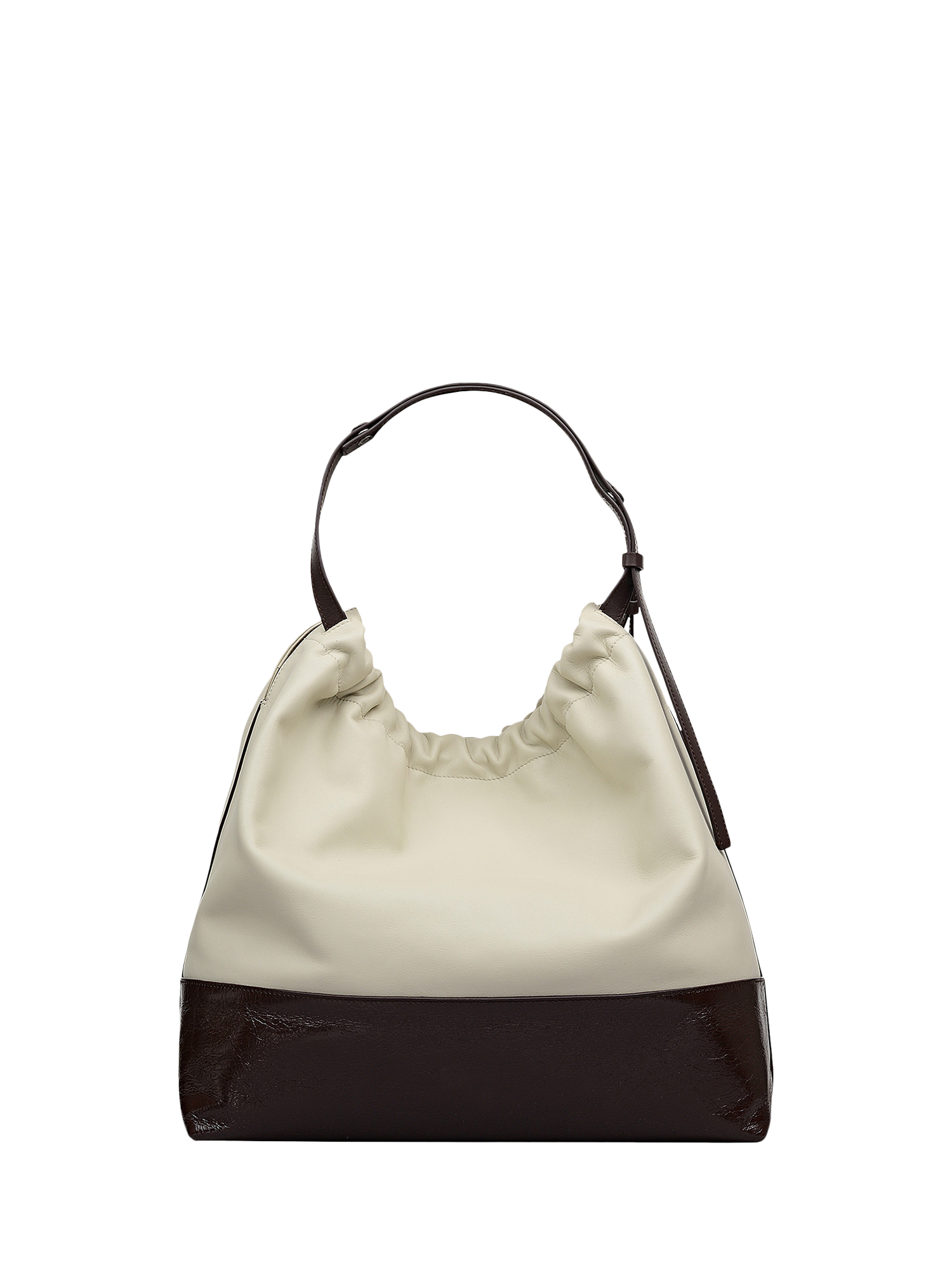 Product image 2 of 8, which shows Radley The Portobello Drawstring Shoulder Bag, White