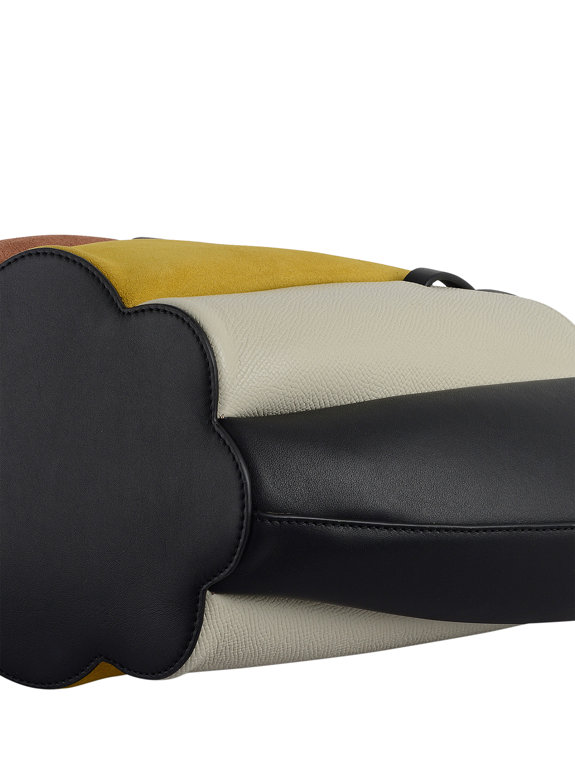 Product image 5 of 7, which shows Radley The Lily Suede Open Top Grab Bag, Ochre
