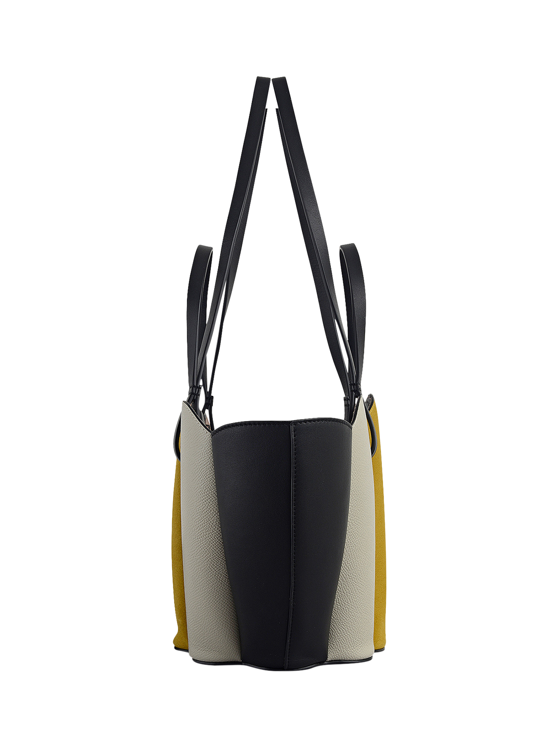 Product image 6 of 7, which shows Radley The Lily Suede Open Top Grab Bag, Ochre