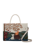Radley Woodland Wanderer Medium Grab Bag, Snow