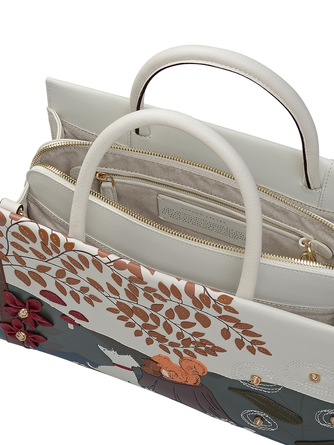 Radley Woodland Wanderer Medium Grab Bag, Snow