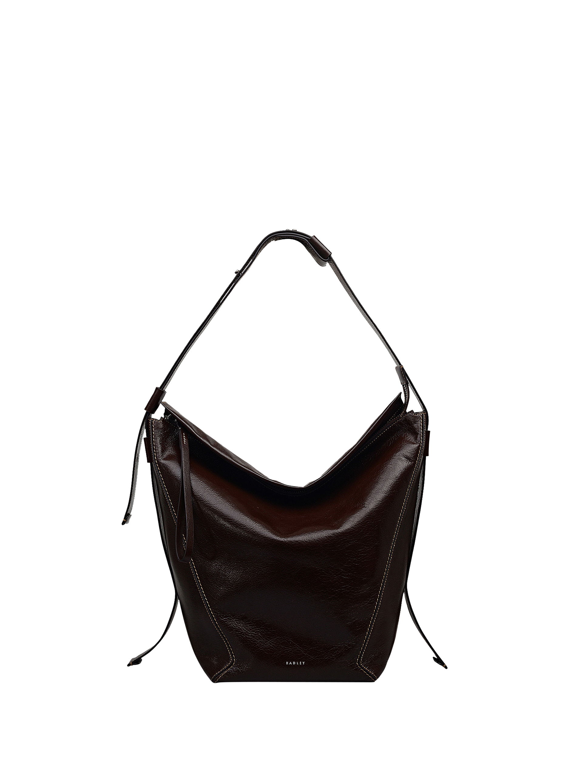Product image 1 of 9, which shows Radley De Beauvoir Utility Shoulder Bag, Dark Oak