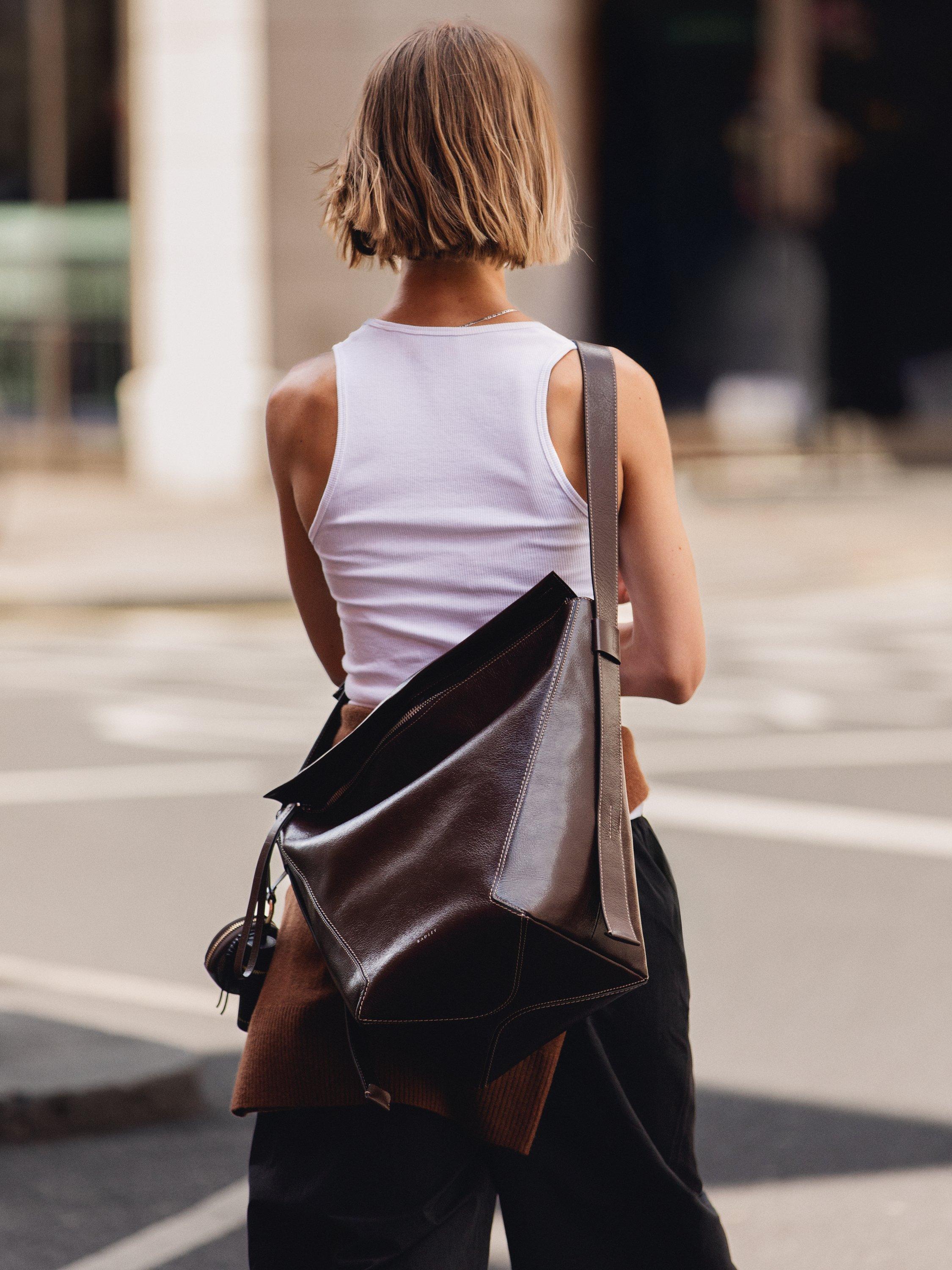 Product image 9 of 9, which shows Radley De Beauvoir Utility Shoulder Bag, Dark Oak