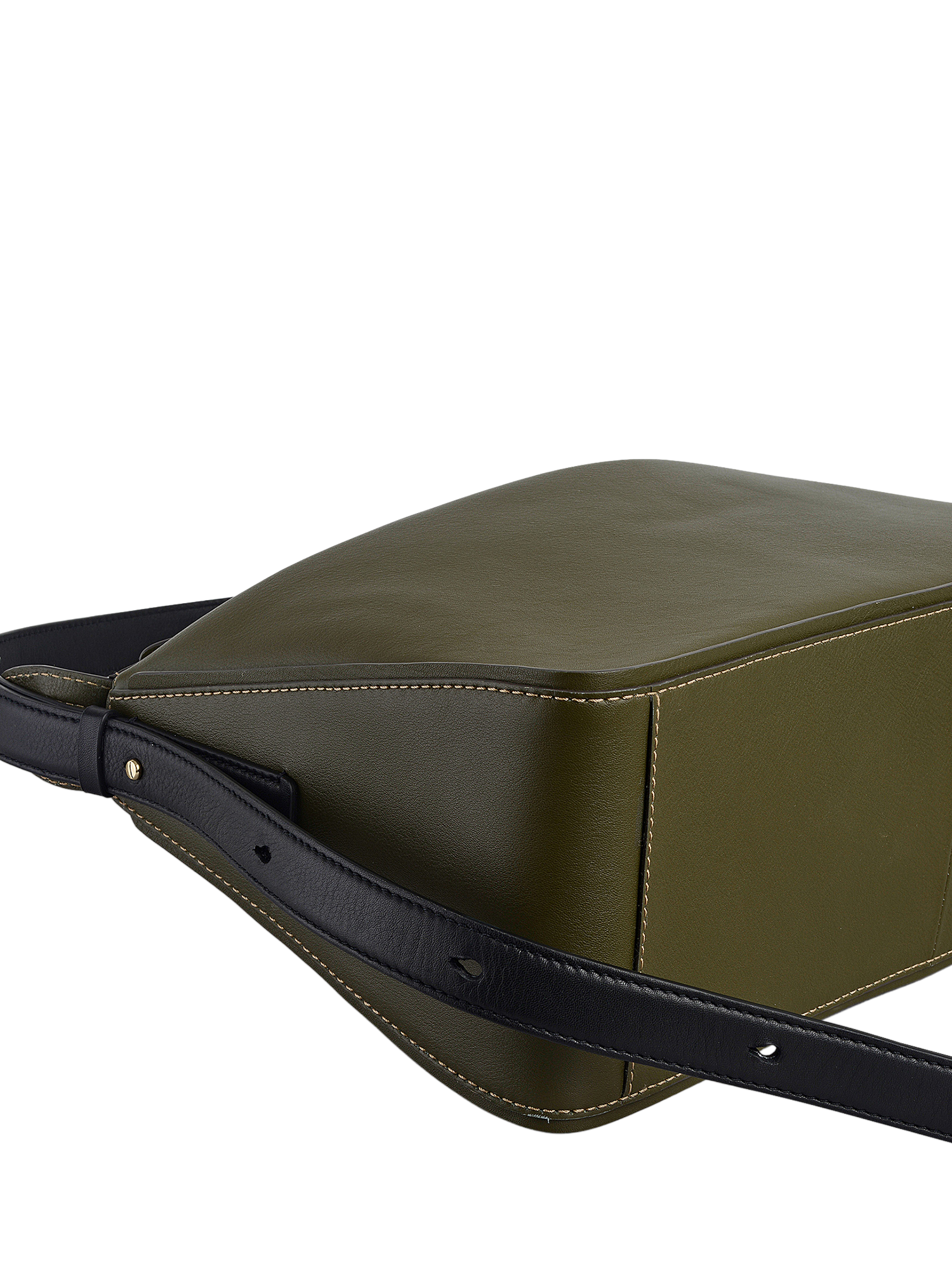 Product image 6 of 8, which shows Radley Westwell Lane Leather Shoulder Bag, Pine Needle